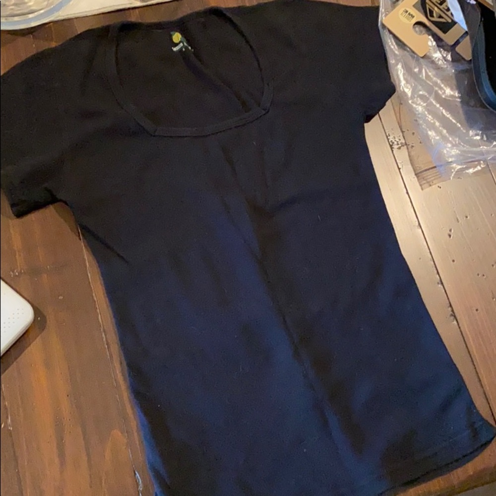 Basic black tee